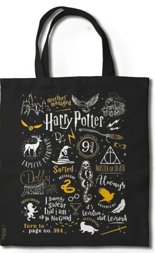 Harry Potter 1 Tote Bags